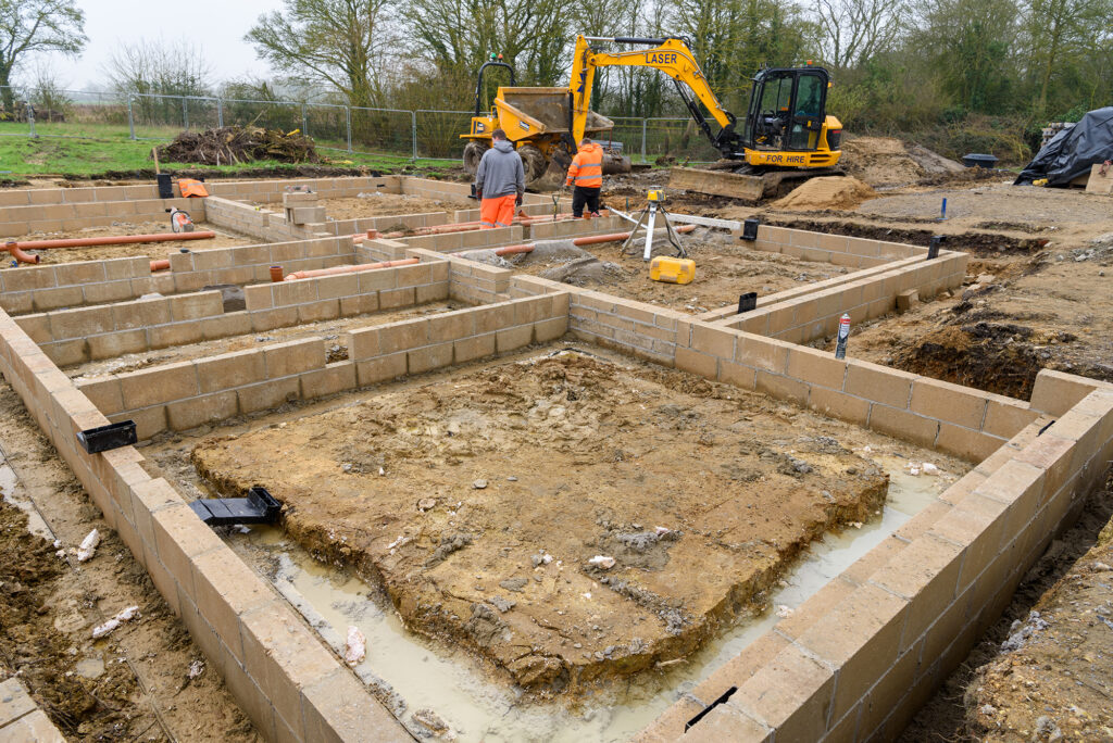 foundation brickwork